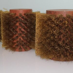Solid Core Brass Wire Barrel Brush