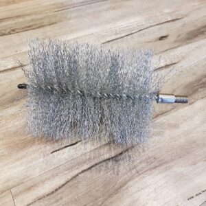 Flue Cleaning Brush Head - Galvanised Steel - Brush Only