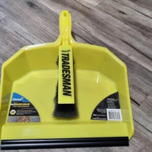 Dustpan & Broom Set Tradesman XL (Yellow)