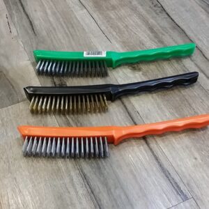 Hand Wire Scratch Brush - Plastic Handle