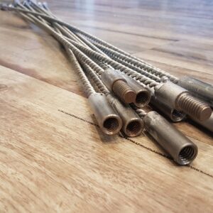 Twist Wire Galvanised Rod 1/2 inch fitting